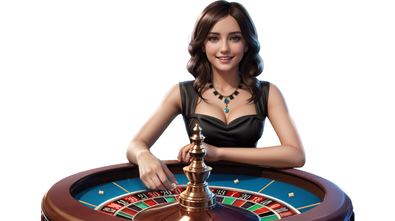 Bonus de bienvenue du Boomerang Casino avec une croupière